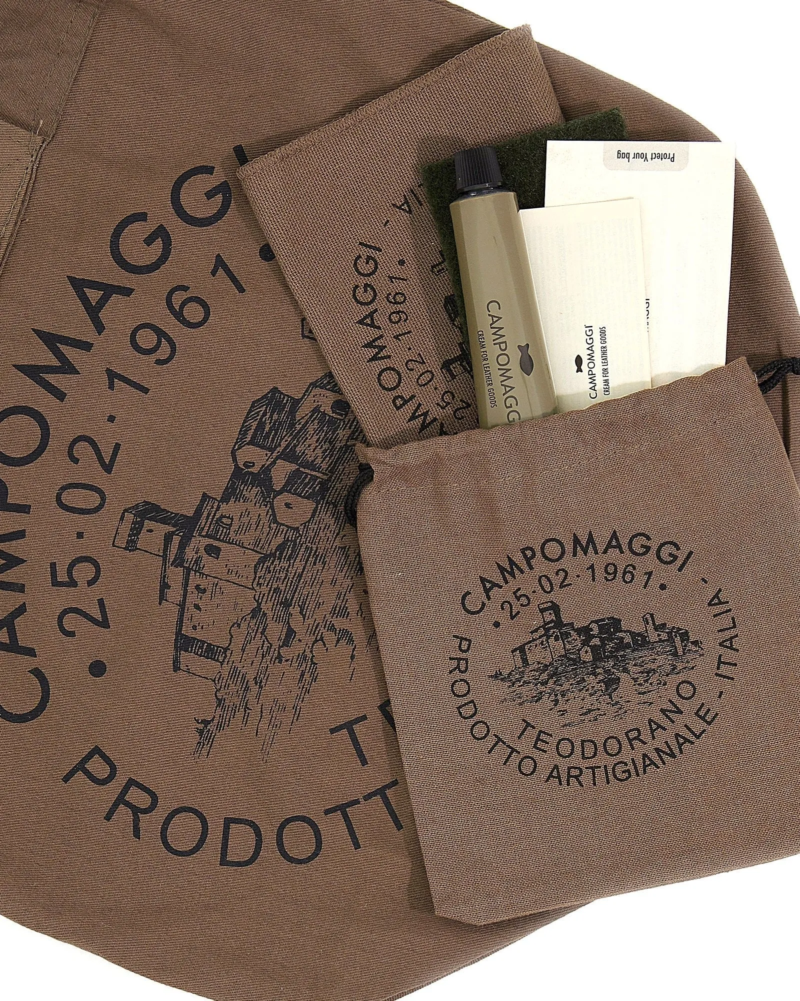 Borsa a tracolla in pelle gialla