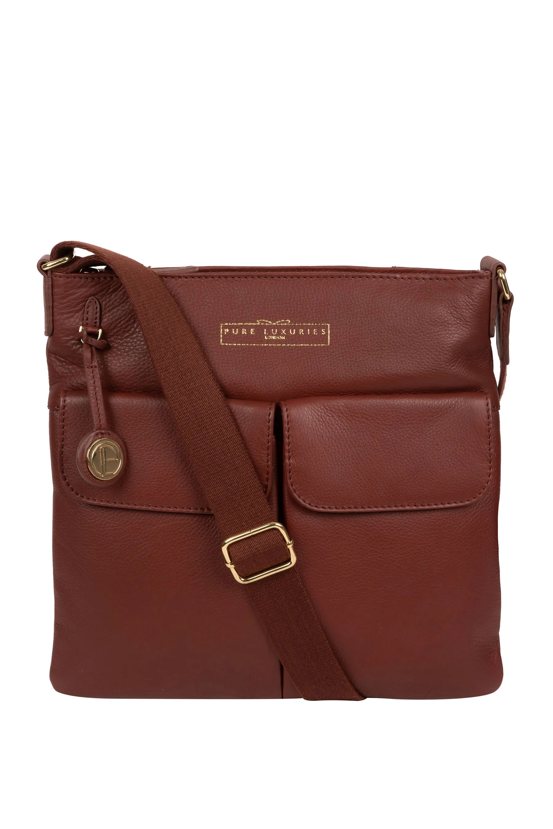 Pure Luxuries London Soames Leather Shoulder Bag